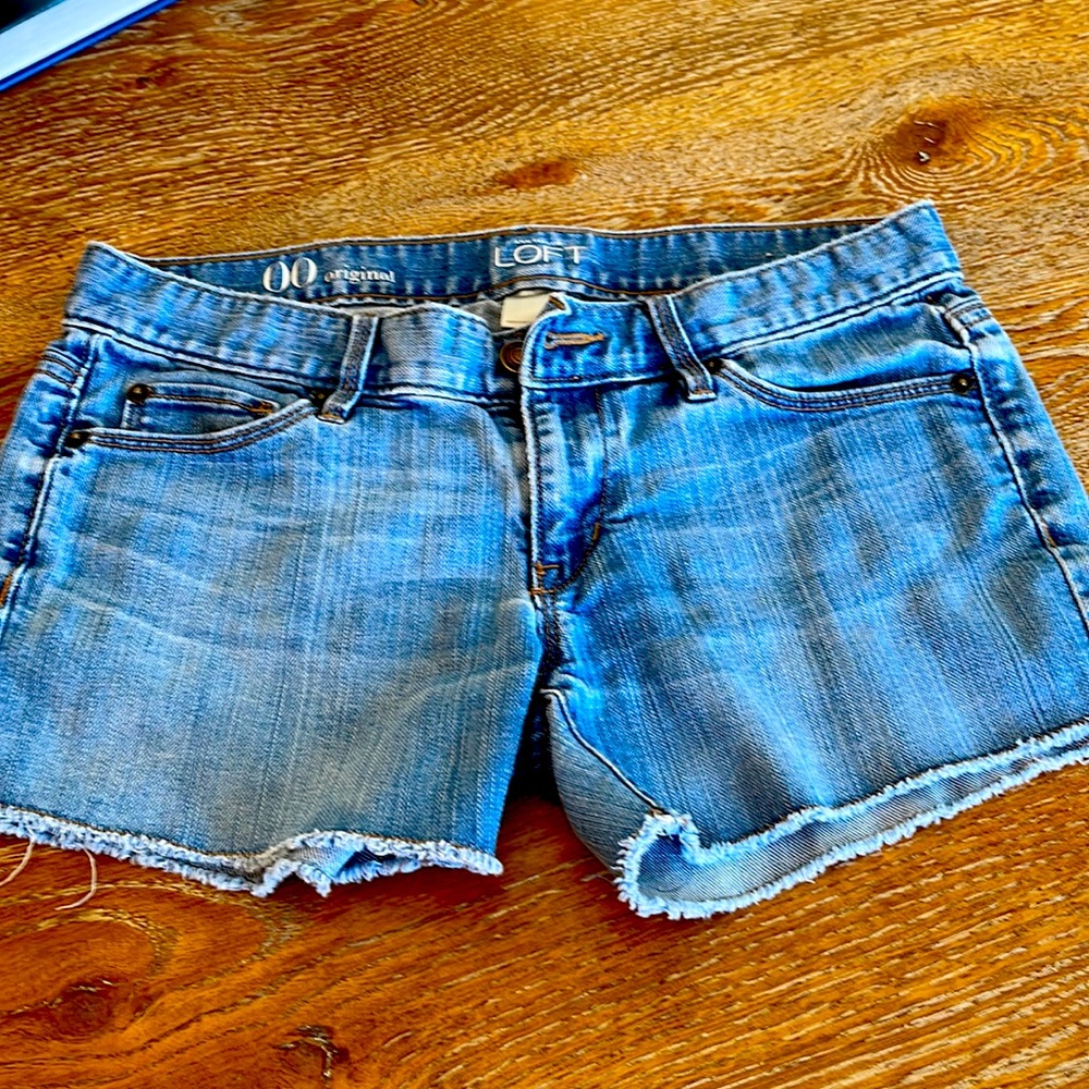 Loft denim 00 original shorts